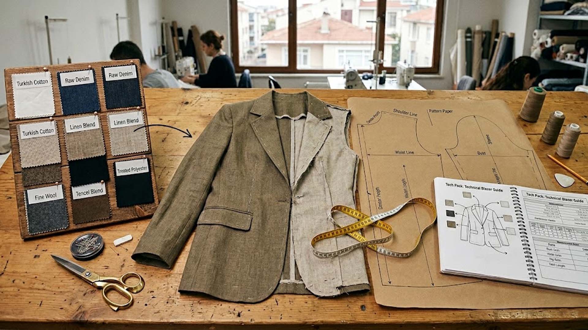 Fabric Sourcing und Sampling gehören zusammen