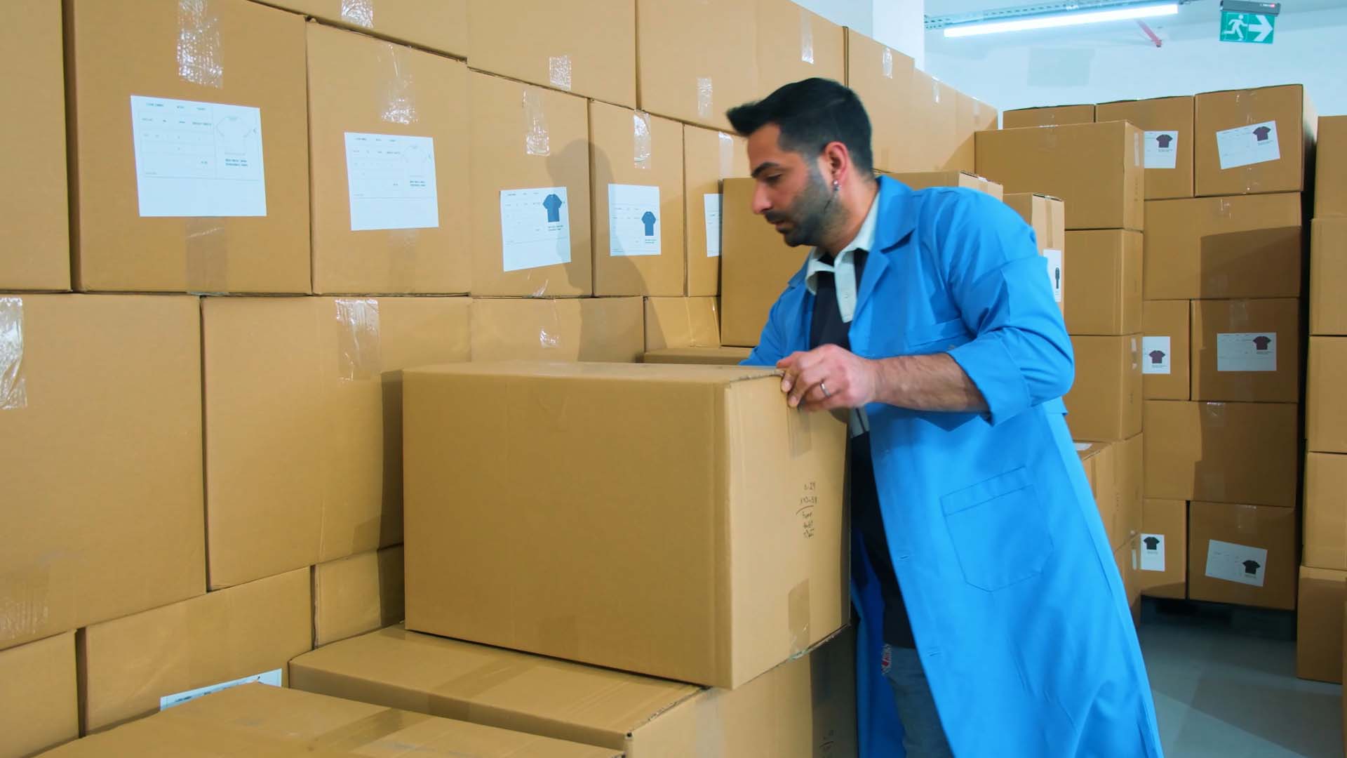 Verpackung und Versand