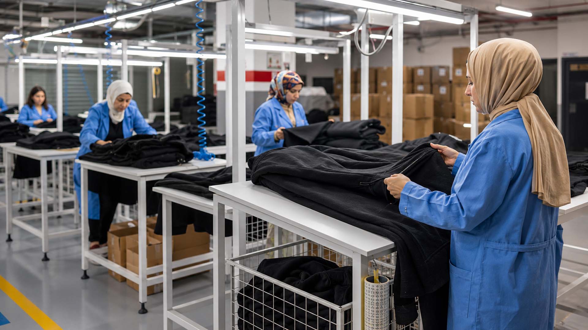 textile Qualitätskontrolle