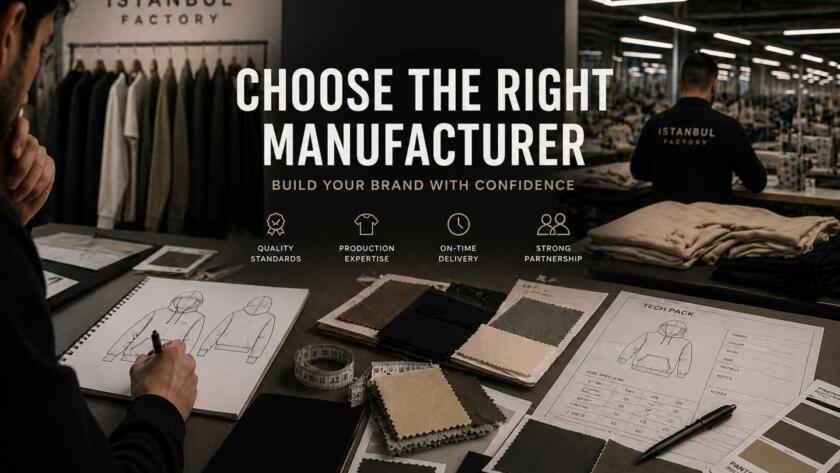 How to Choose the Right Clothing Manufacturer for Your Brand
