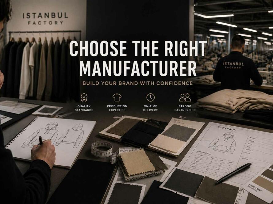 How to Choose the Right Clothing Manufacturer for Your Brand