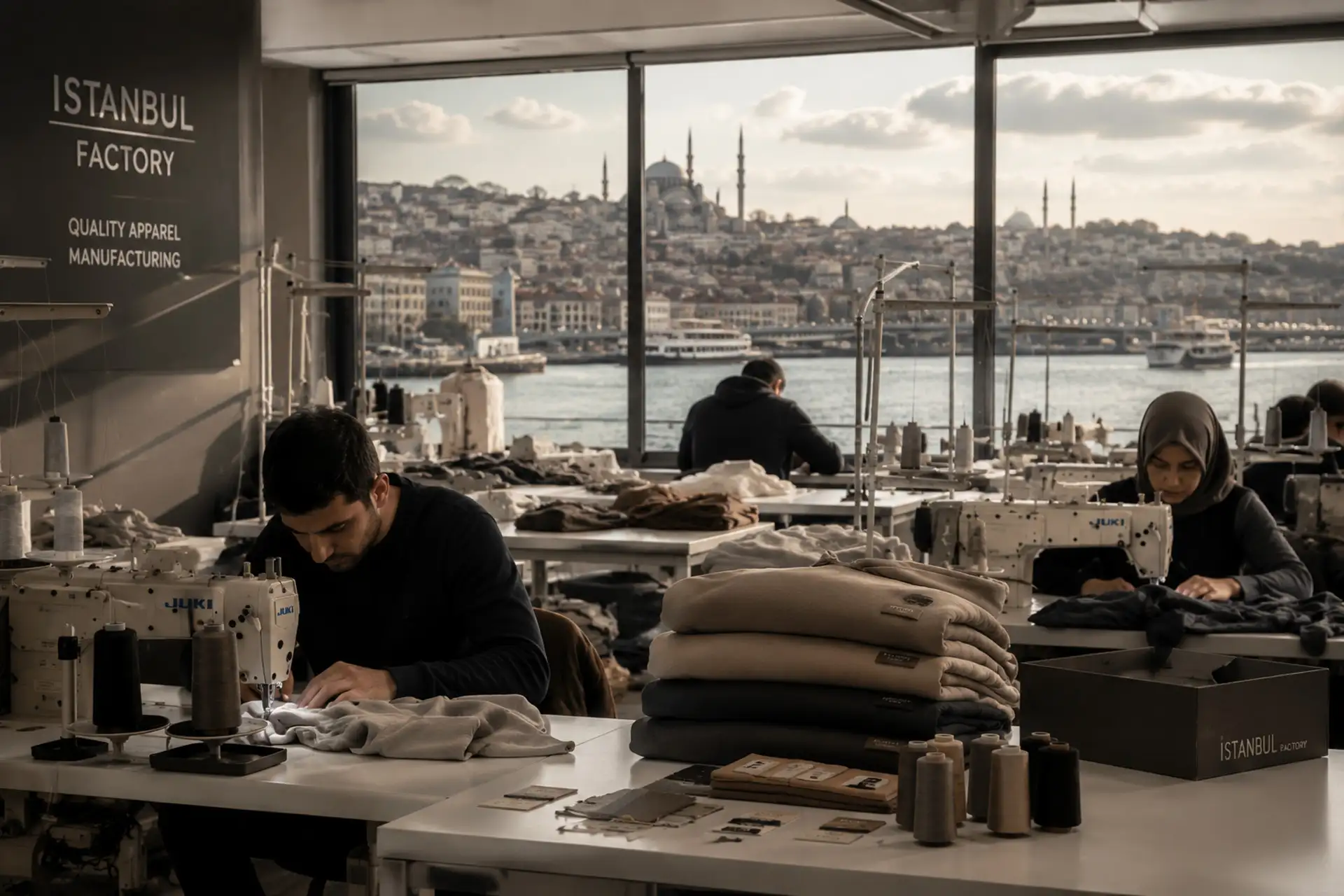 Blend of Istanbul identity - fashion production_