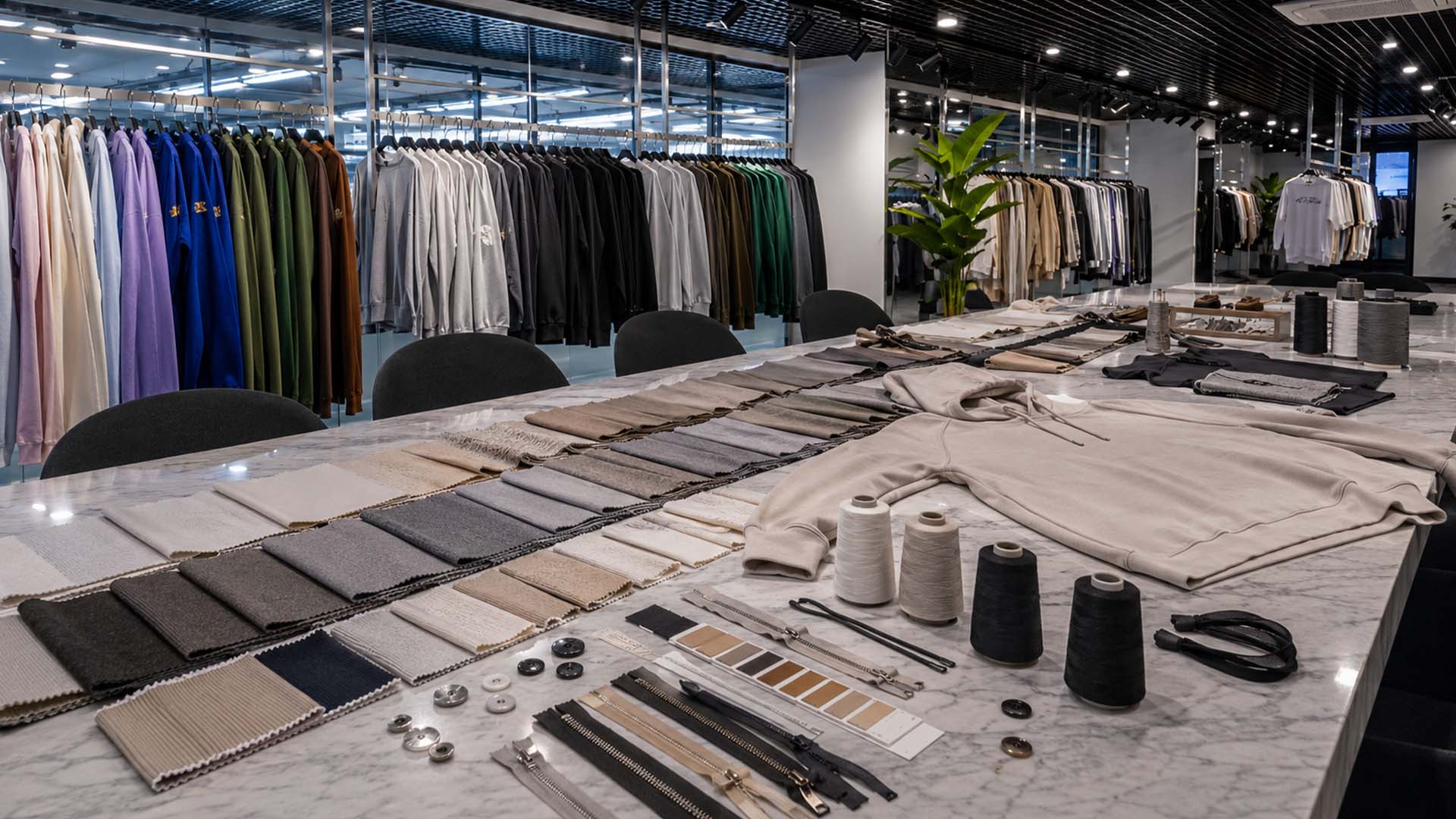 Fabric Specifications, Trims and Accessories