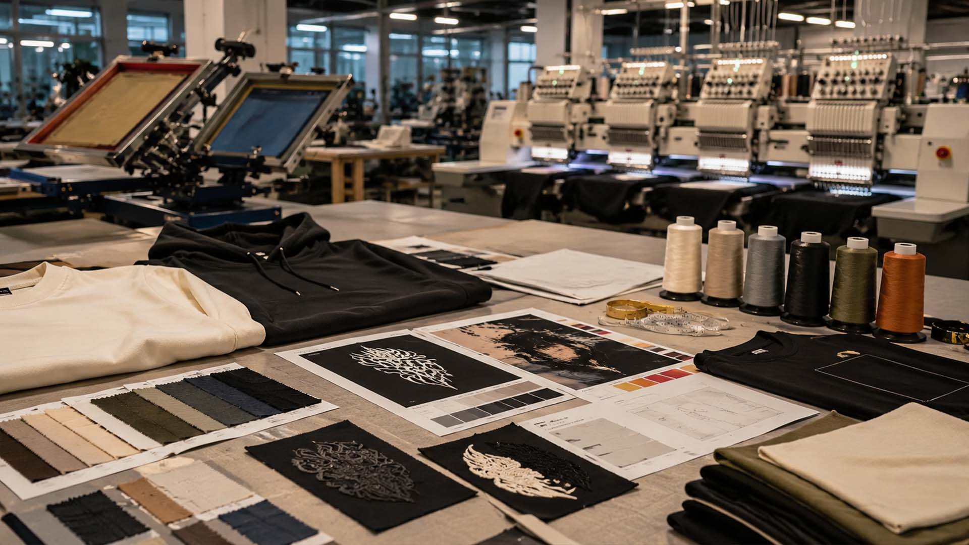 How Printing and Embroidery Affect MOQ