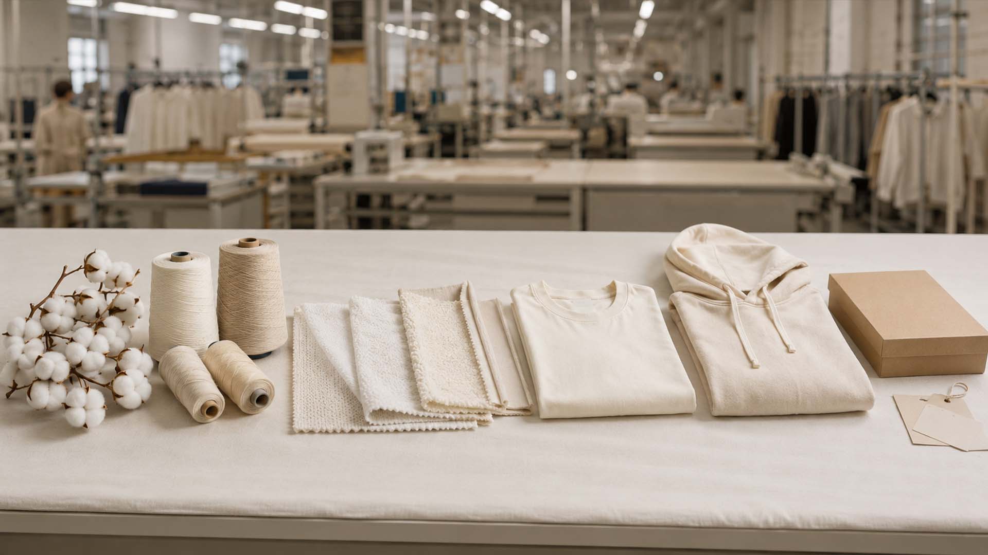 The journey of organic cotton from raw material to finished product