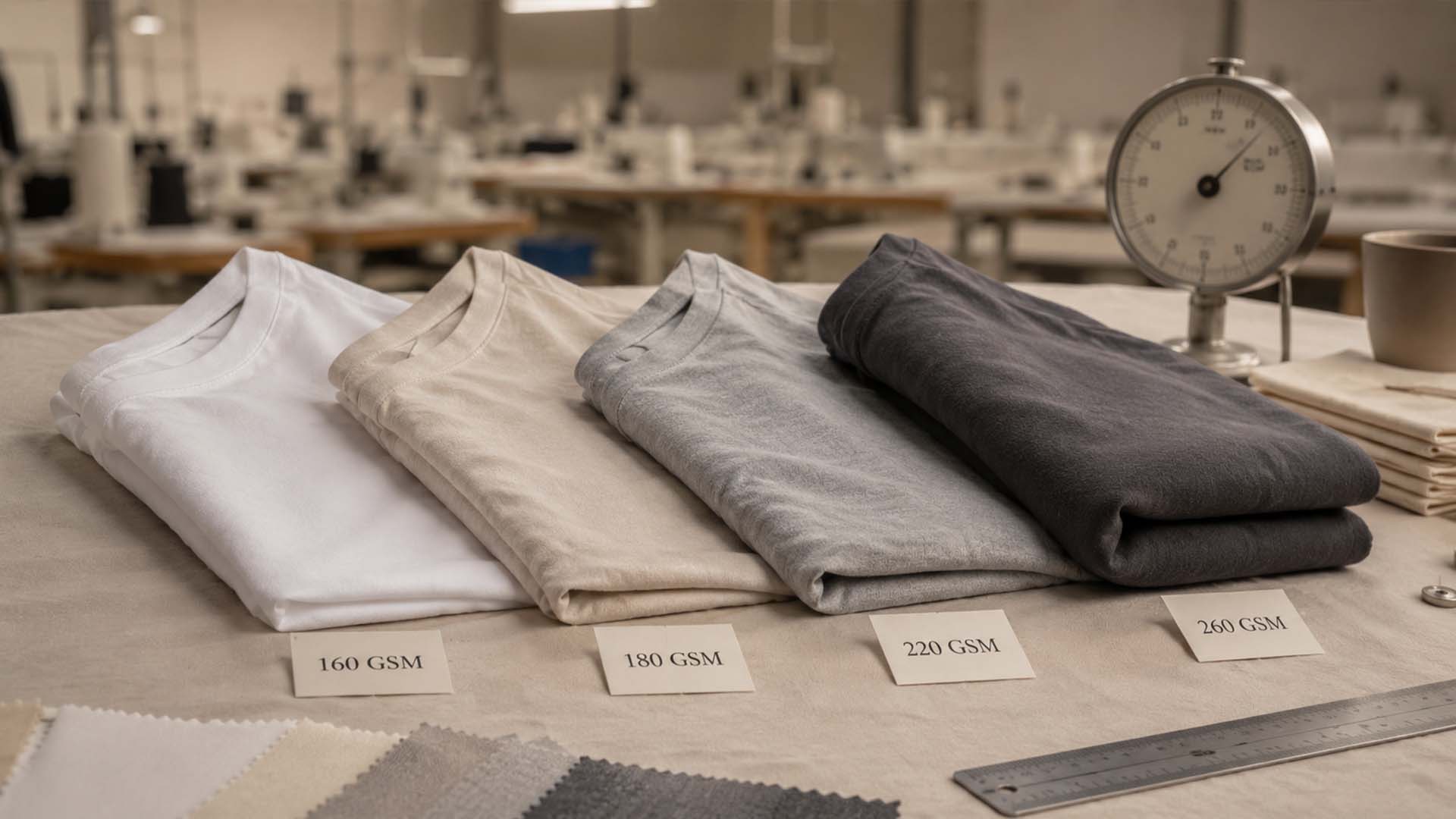 What Does GSM Mean in T-Shirt Fabric
